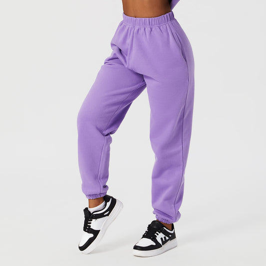 Loose Sports Pants Women's Plushs