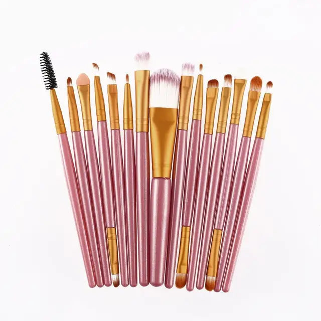 15pcs/set Makeup Brushes