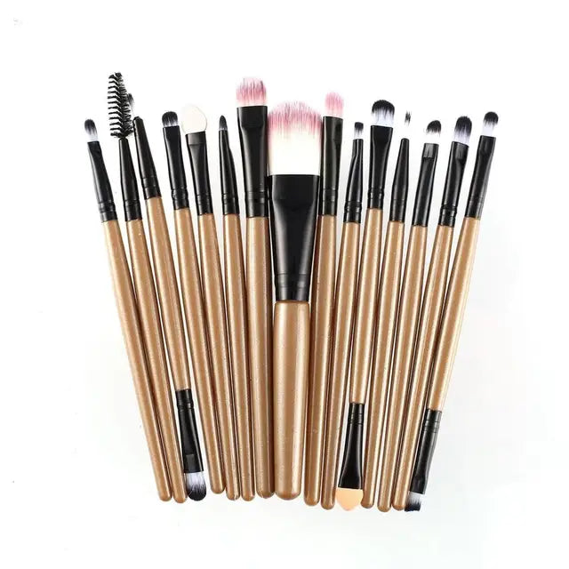 15pcs/set Makeup Brushes