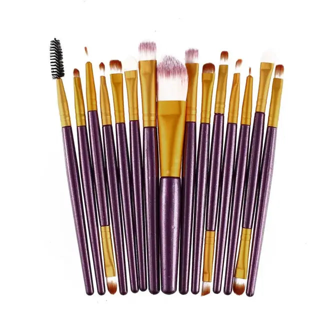 15pcs/set Makeup Brushes