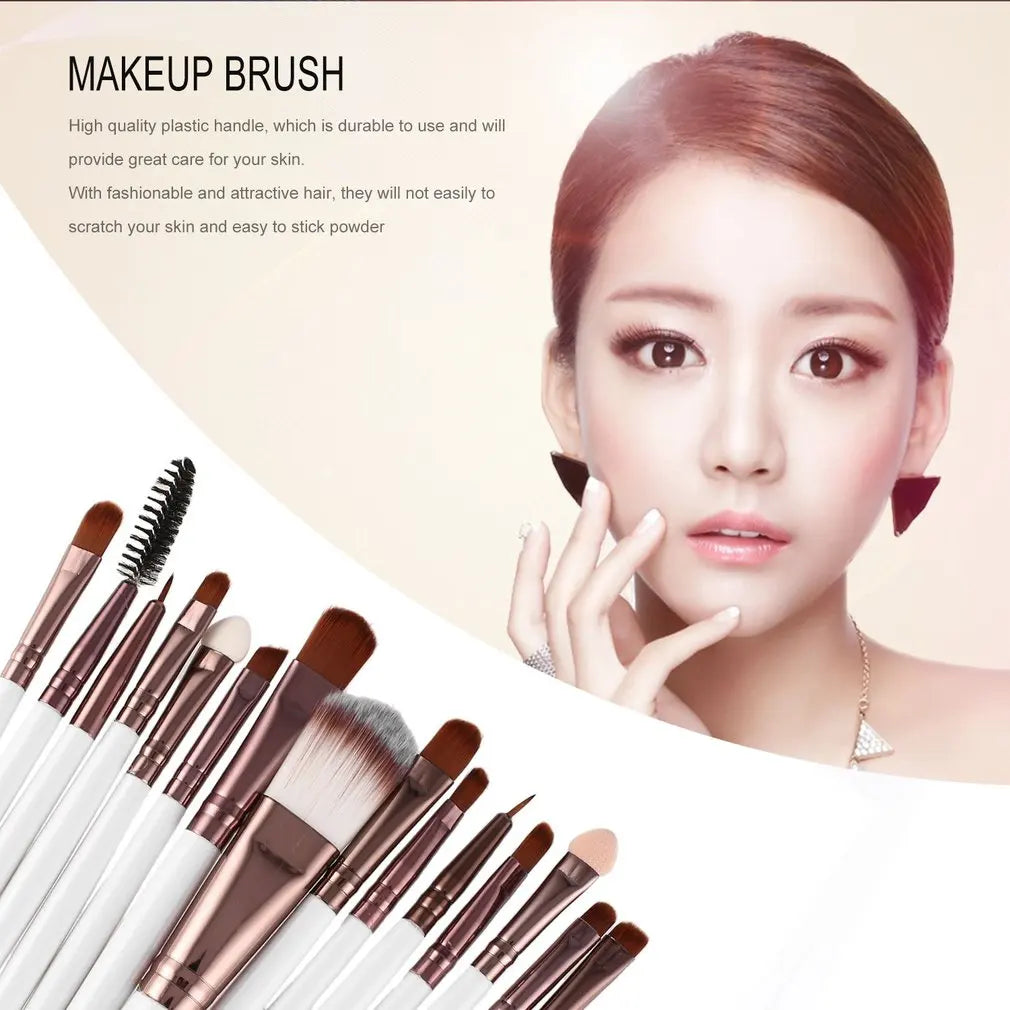 15pcs/set Makeup Brushes