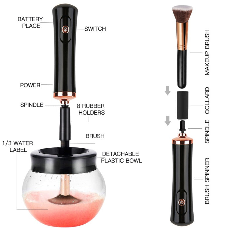 Electric Makeup Brush Cleaner