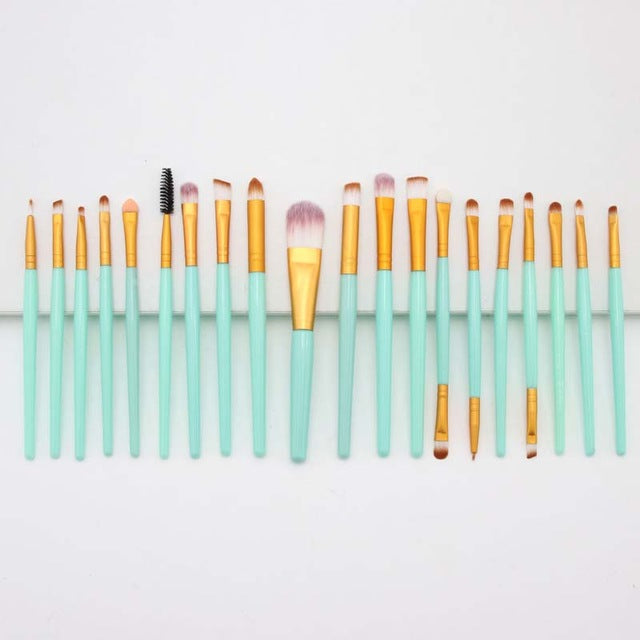 20 eye makeup brushes