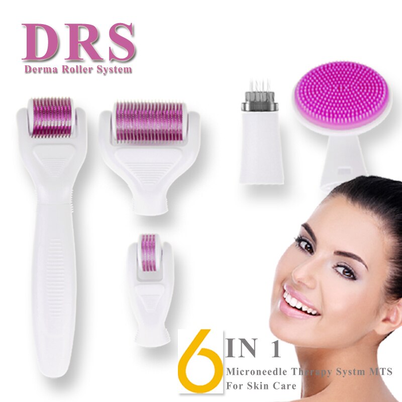 6 in 1 Derma Roller Microneedle Kits