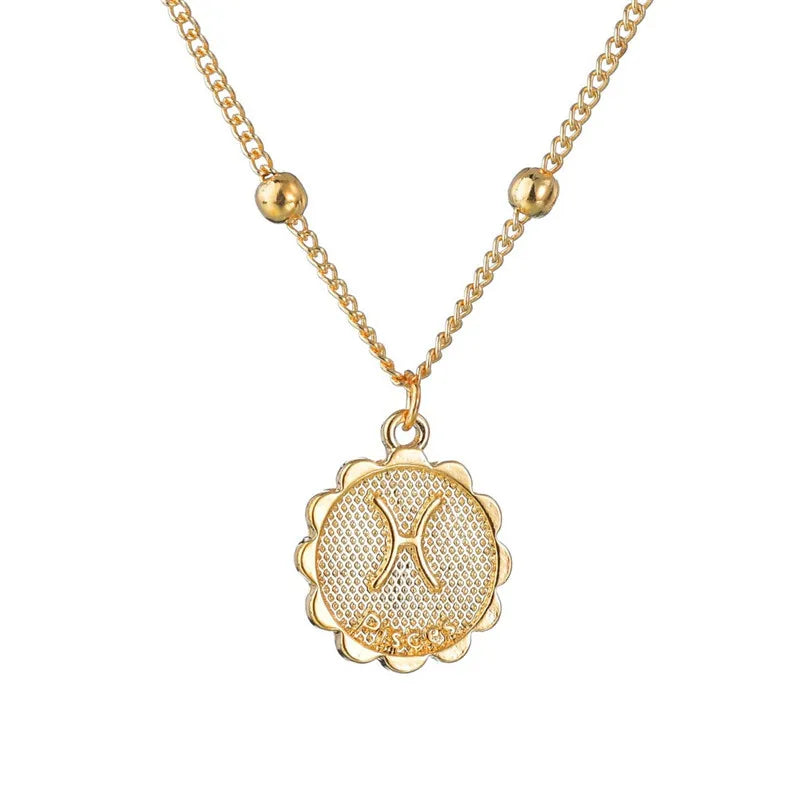 Zodiac signs necklace