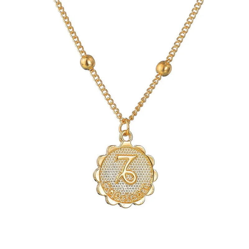 Zodiac signs necklace